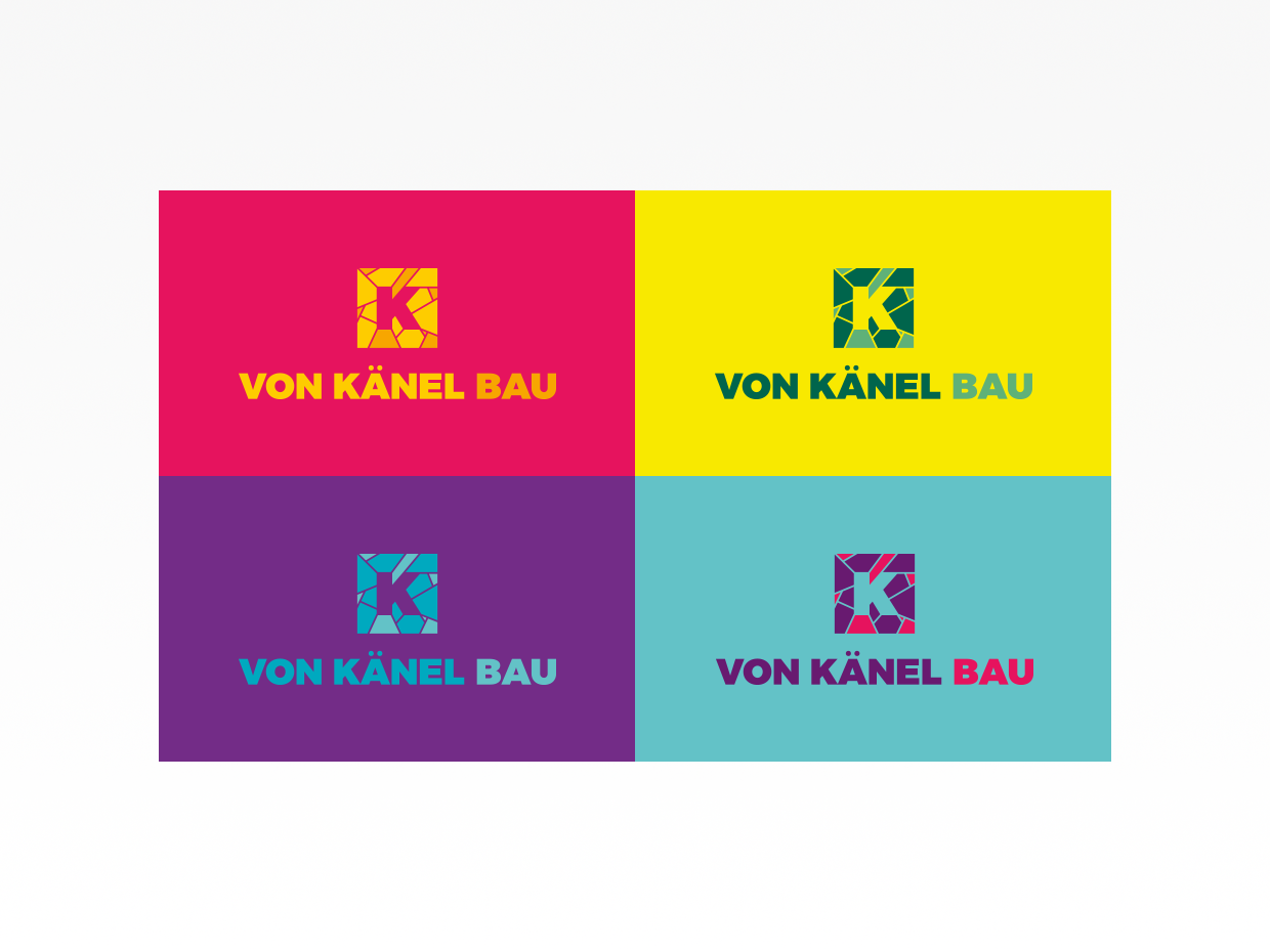 Logo development Von Känel Bau